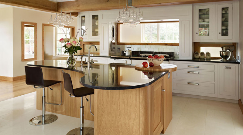 Kitchen counter between elegance and effectiveness