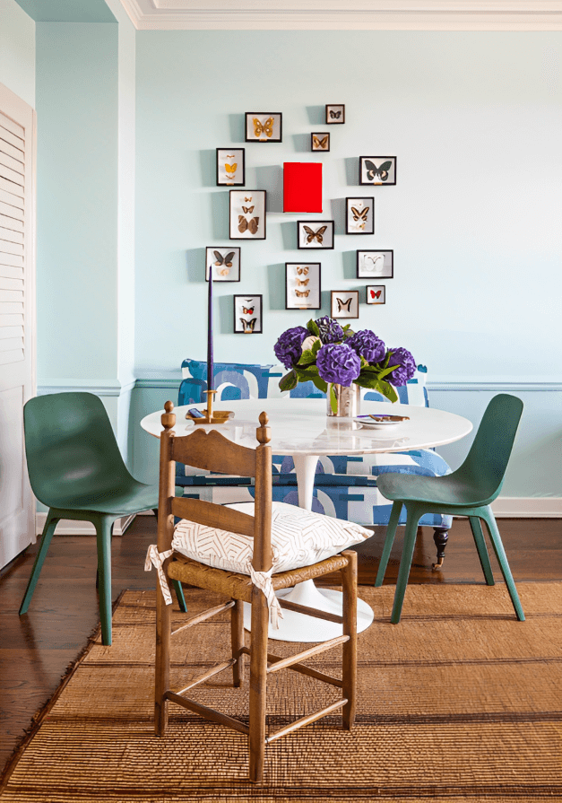 20-Enhance Comfort of Vintage Chairs with Cushions