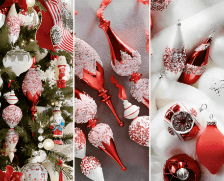 Pretty Red and White Christmas Decorations Bringing the Magic