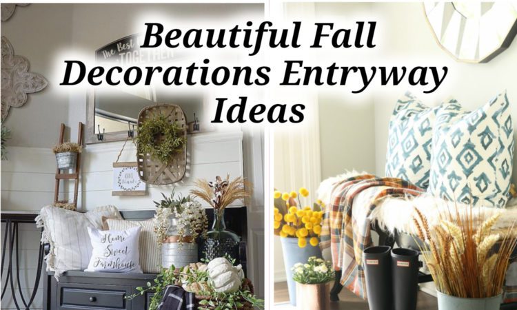 Entryway Fall Decorations Ideas