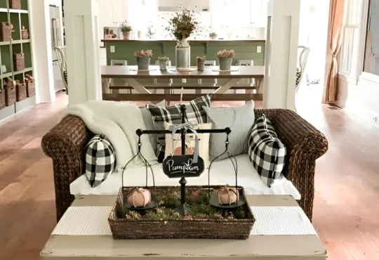 Home Tour Charming Rustic Farmhouse for Fall Elegance Decor