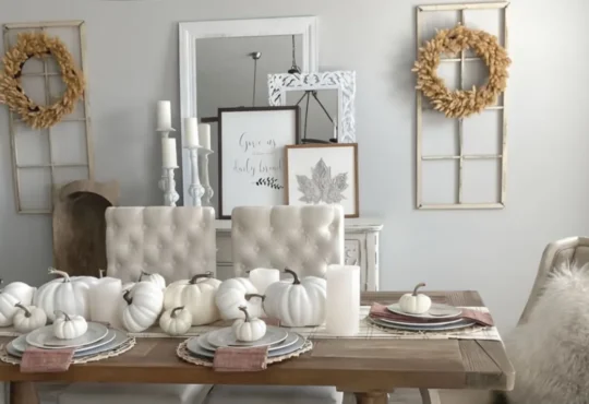 Home Tour Farmhouse Neutral Fall Decor Bringing Beauty