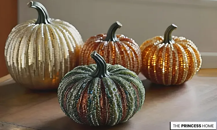 Beaded Pumpkins