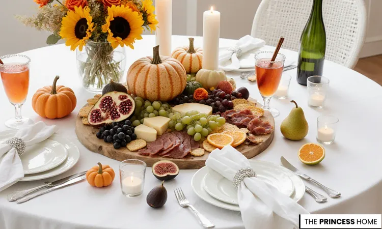 Bright & Abundant Fall Table Setting