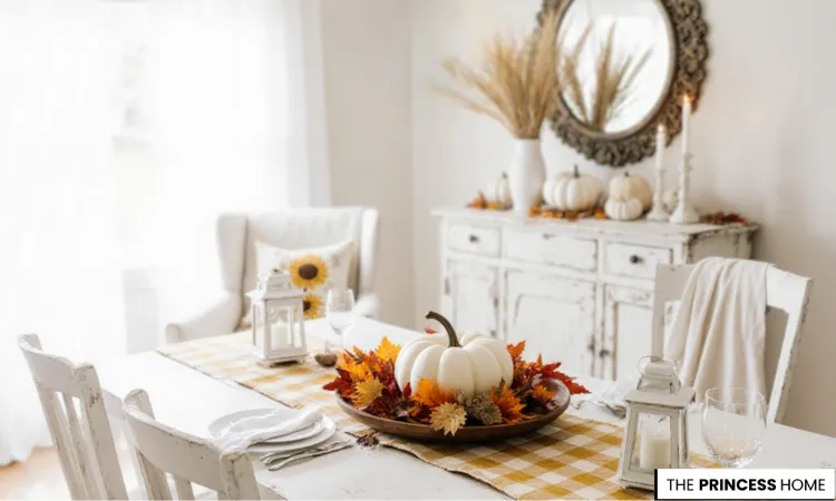 Bright Farmhouse Fall Decor