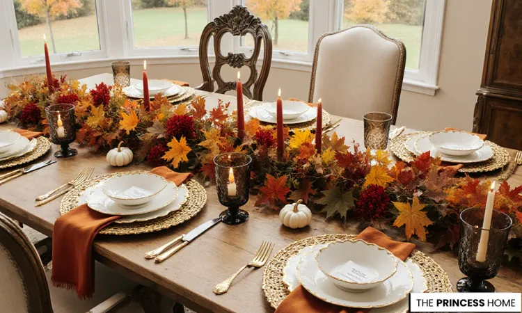  Classic Autumnal Tablescape 