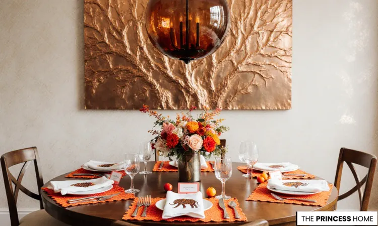Copper & Animal Dining Room 