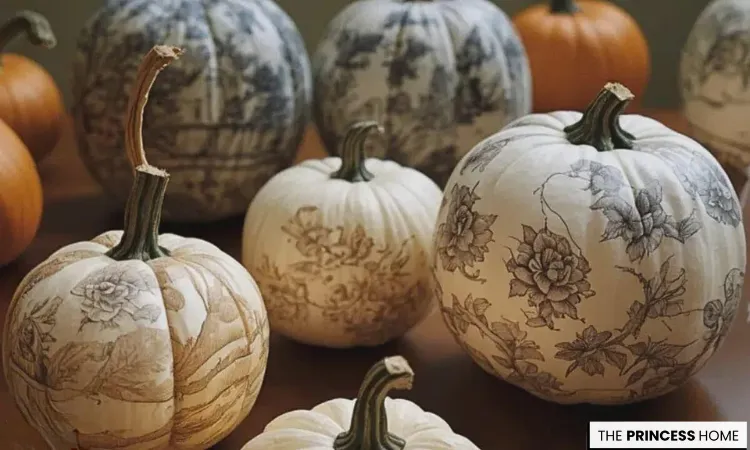 Decoupage Pumpkins