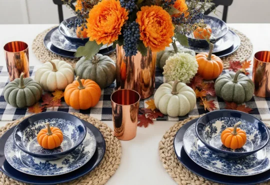 Fall Tablescape: Elegant & Unique Ideas for Dining Room
