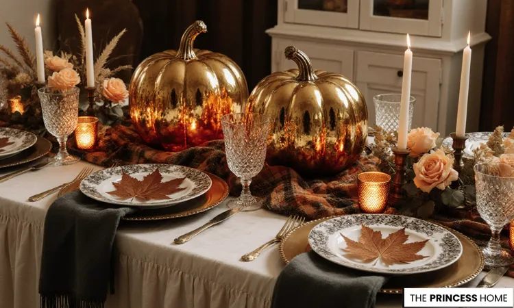  Luxurious Fall Tablescape 