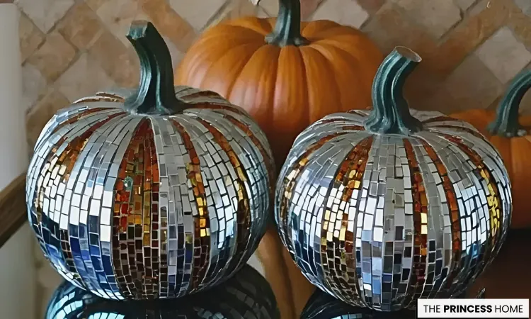 Mirror Mosaic Pumpkins