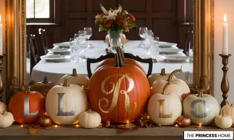 Monogram Pumpkins