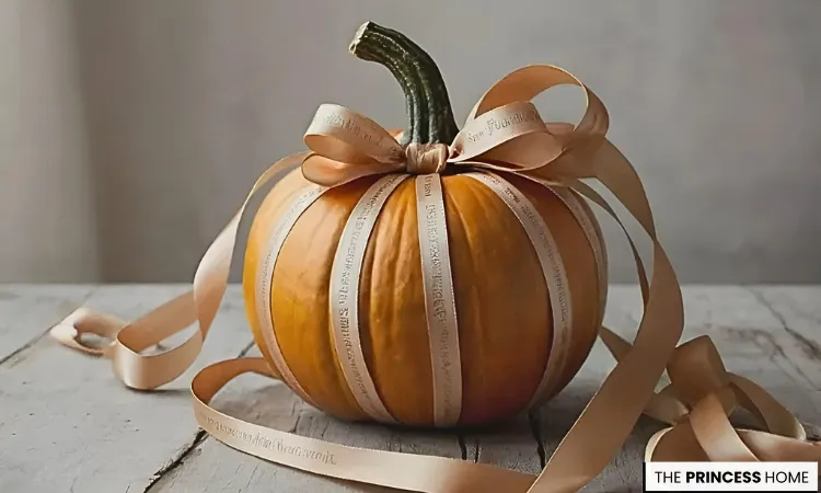 Silk Ribbon Pumpkins