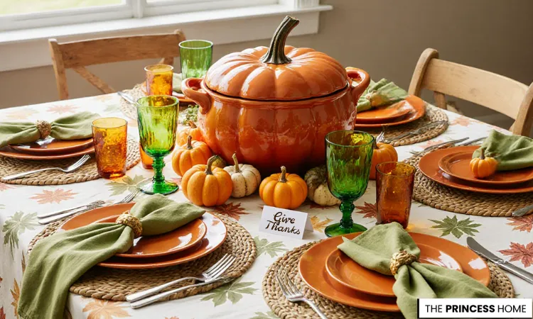  Tablescape with Pumpkin Tureen