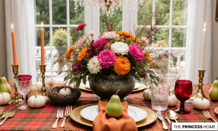  Vibrant Fall Tablescape 