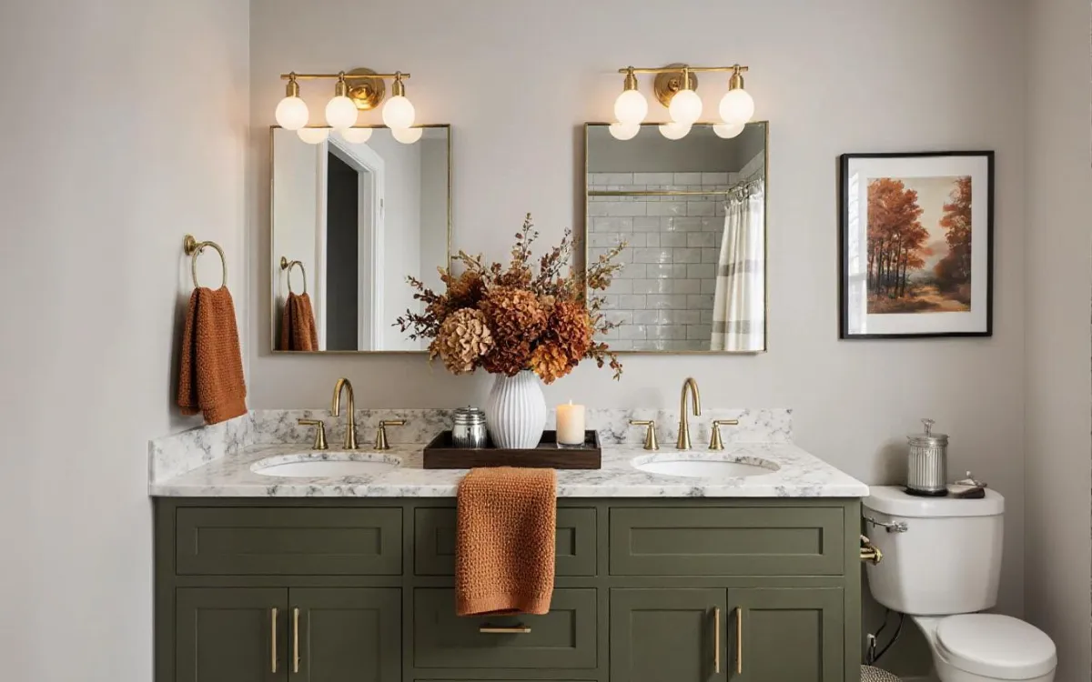 Beautiful Fall Bathroom Decor Ideas to Enhance Your Home