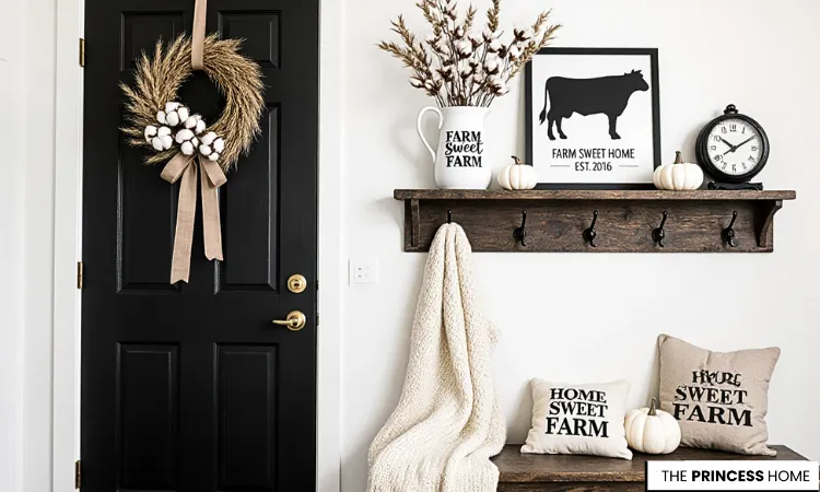 Classic Farm Sweet Farm Entryway