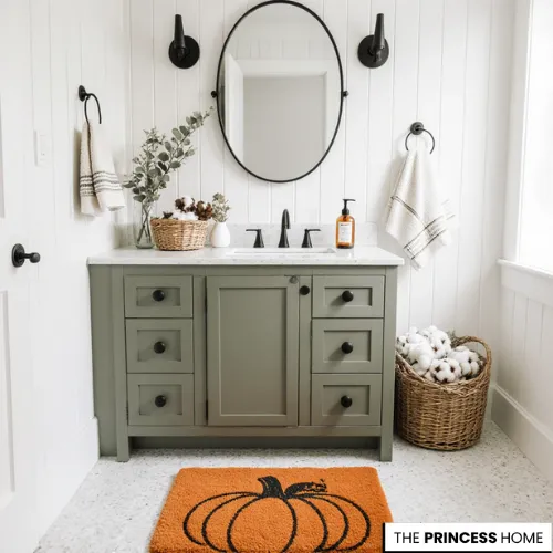 Fall Farmhouse Vanity