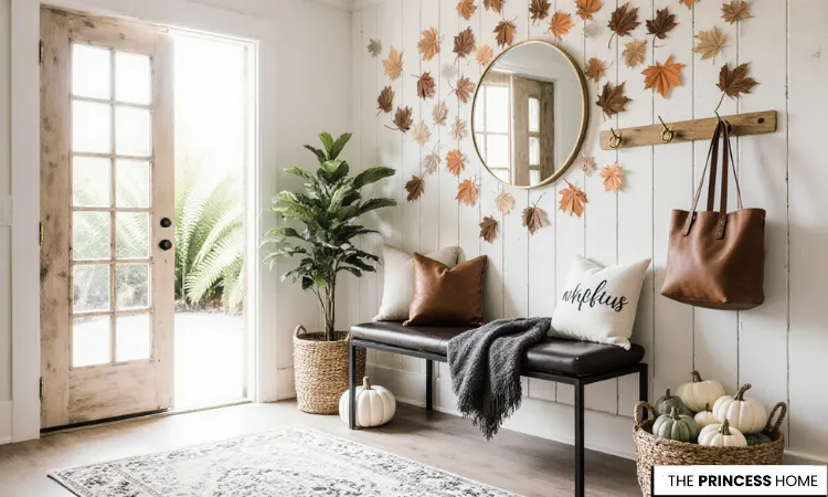 Inviting Autumn Entryway Decor