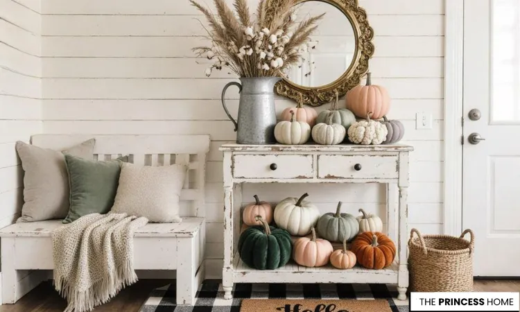 Muted Palette Fall Farmhouse Decor