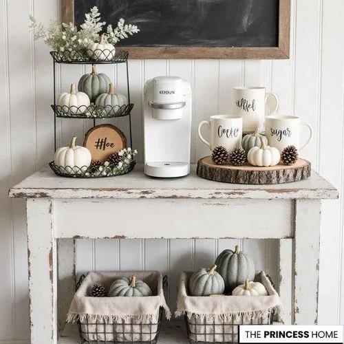 Neutral Fall Coffee Bar