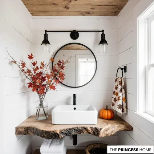 Rustic Farmhouse Powder Room