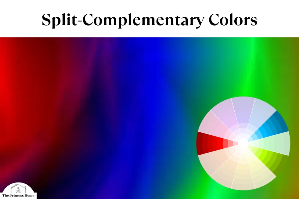 6.Split-Complementary Colors: