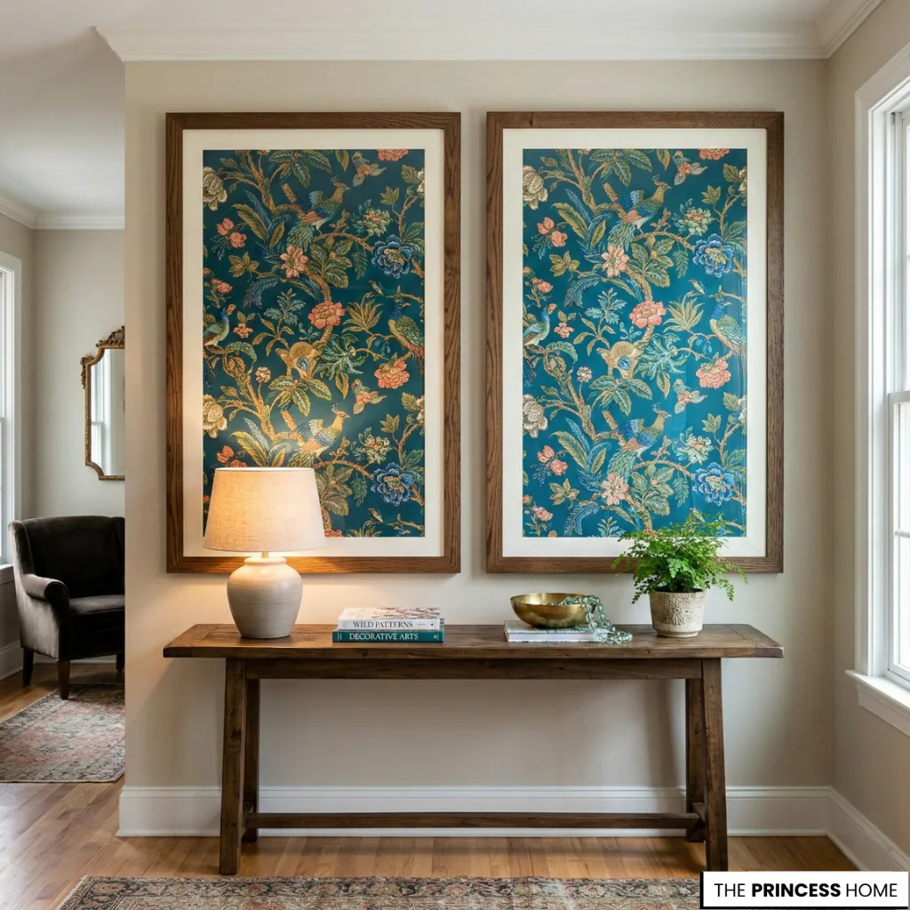 Framed Wallpaper Art