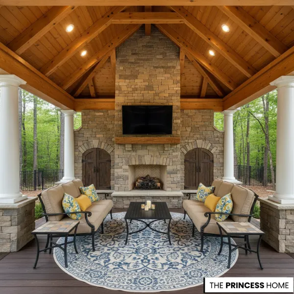 Cozy Backyard Hearth