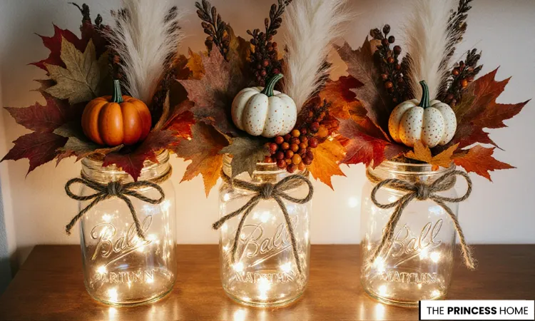 Cozy Lighted Mason Jar