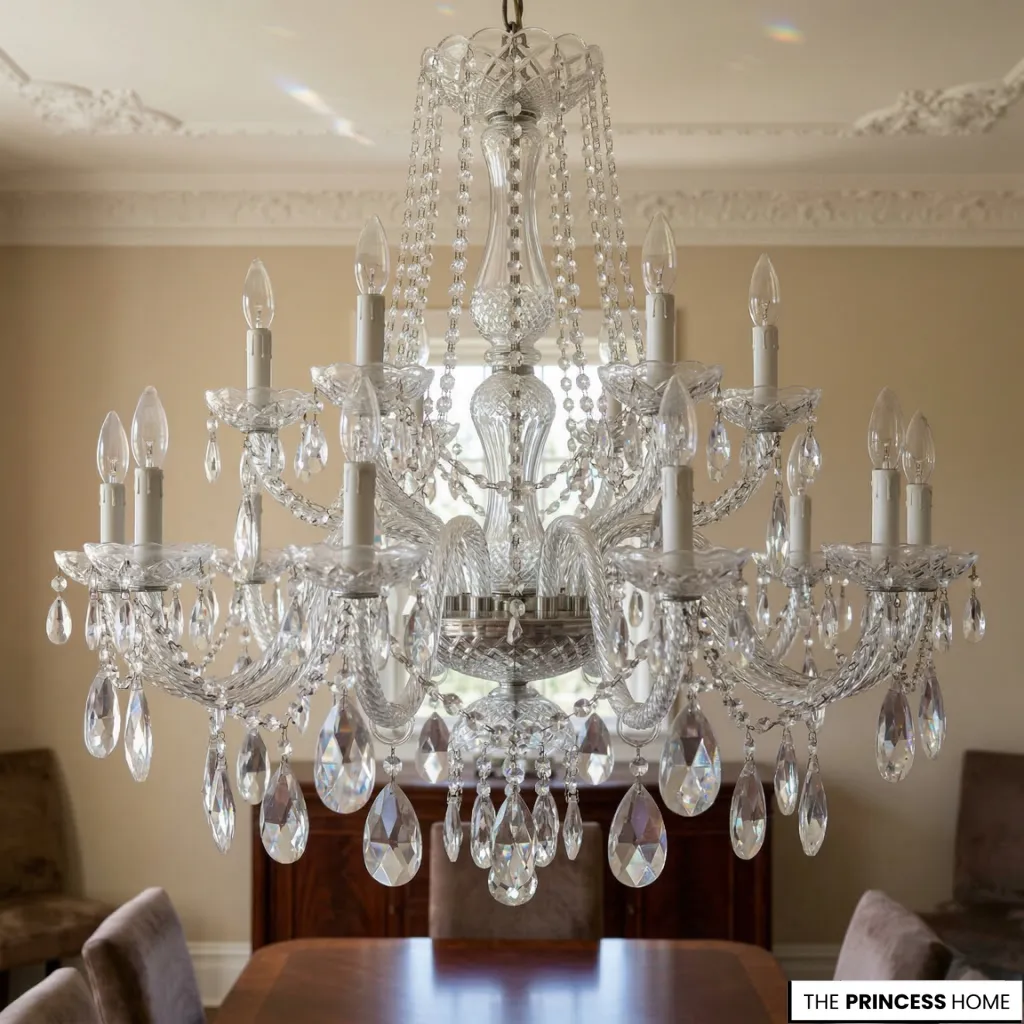 Delicate Crystal Chandeliers