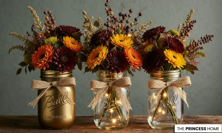 Enchanting Autumn Mason Jar