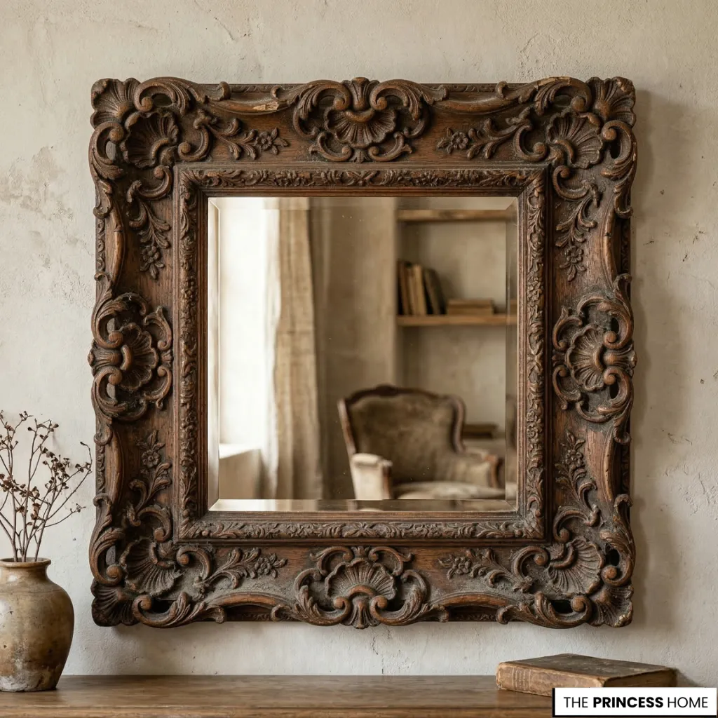 Ornate Mirror Trouble