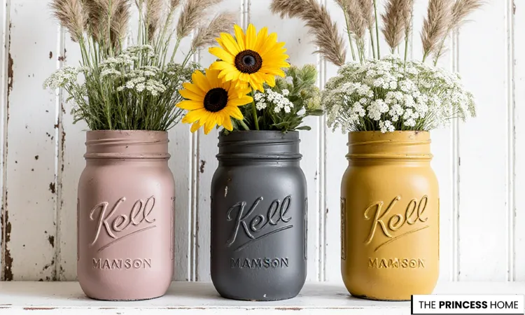 Pastel and Earth Tone Jars