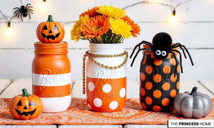 Playful Halloween Jars