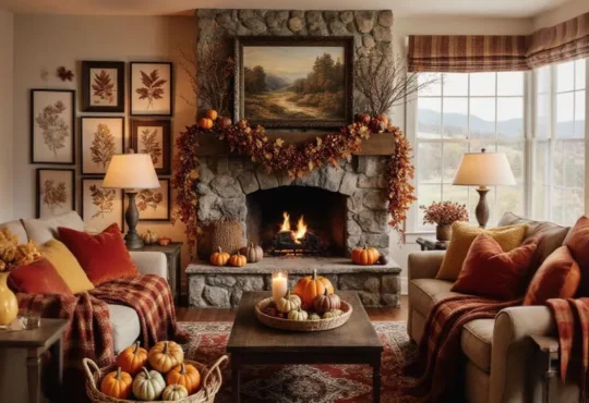 rustic fall home decor