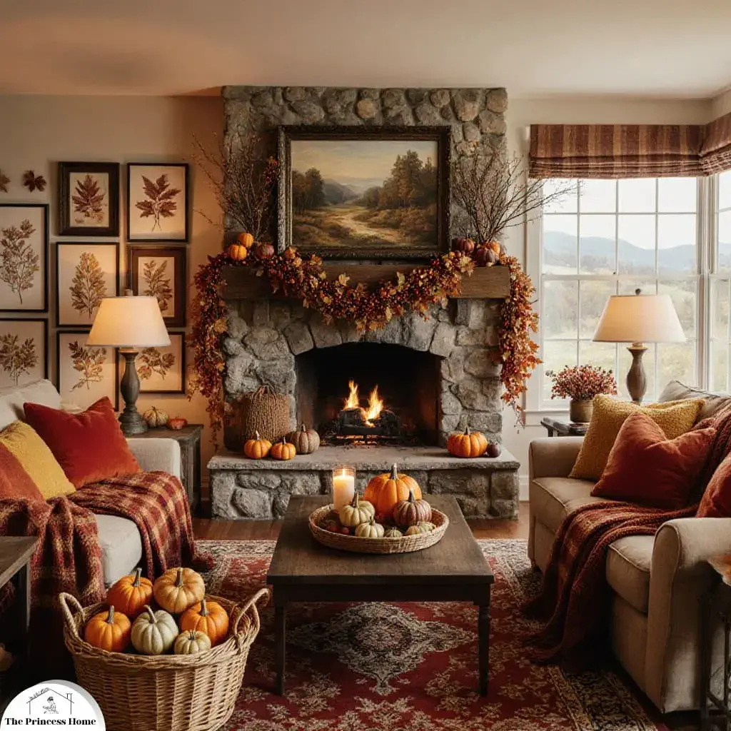 rustic fall home decor
