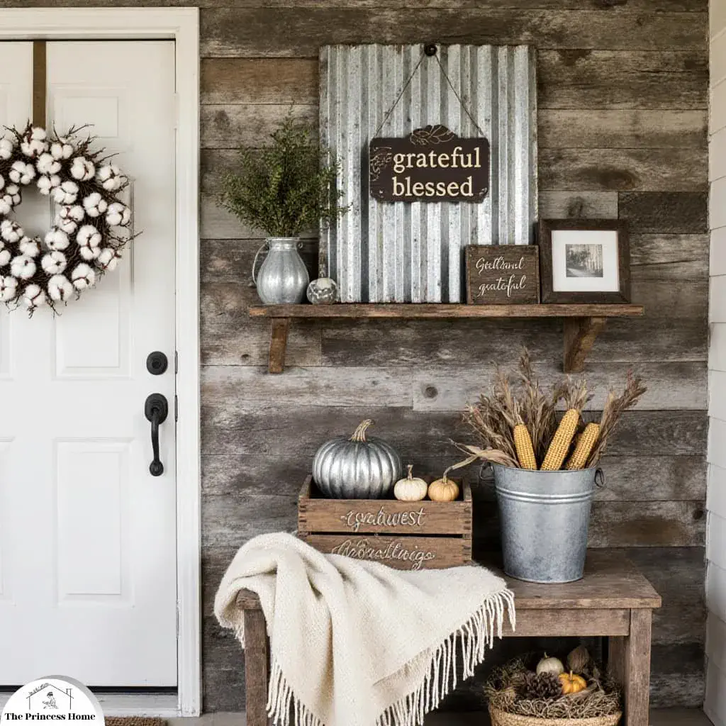 rustic fall home decor
