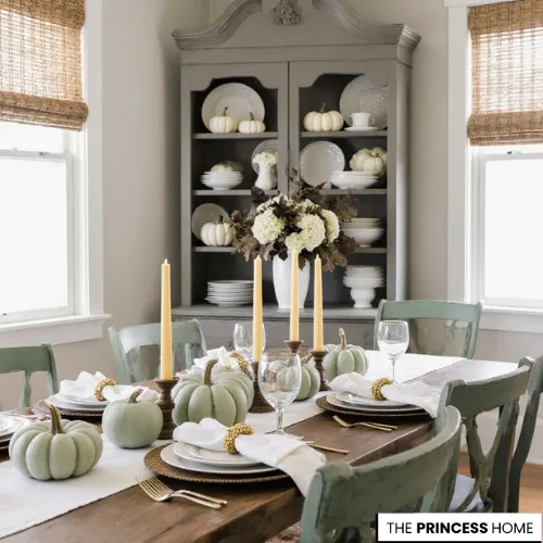 Cozy Farmhouse Fall Table Decor