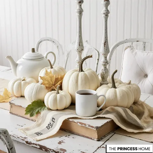 Cozy Shabby Chic Vignette