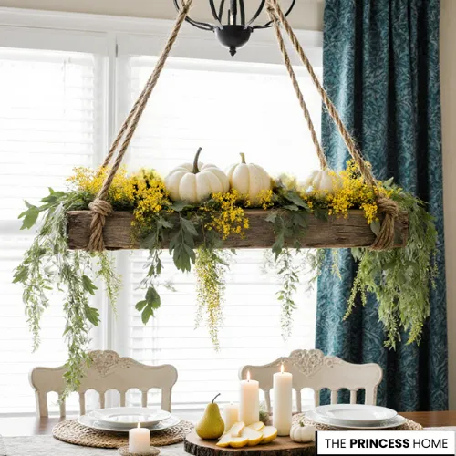 Elevated Rustic Hanging Centerpiece