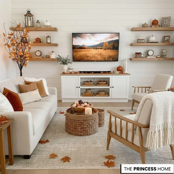Fall Comfort living room