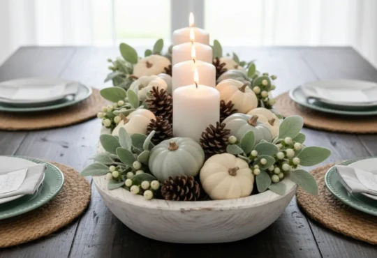 DIY Pine Cone Centerpiece for Rustic Decor Creative Ideas