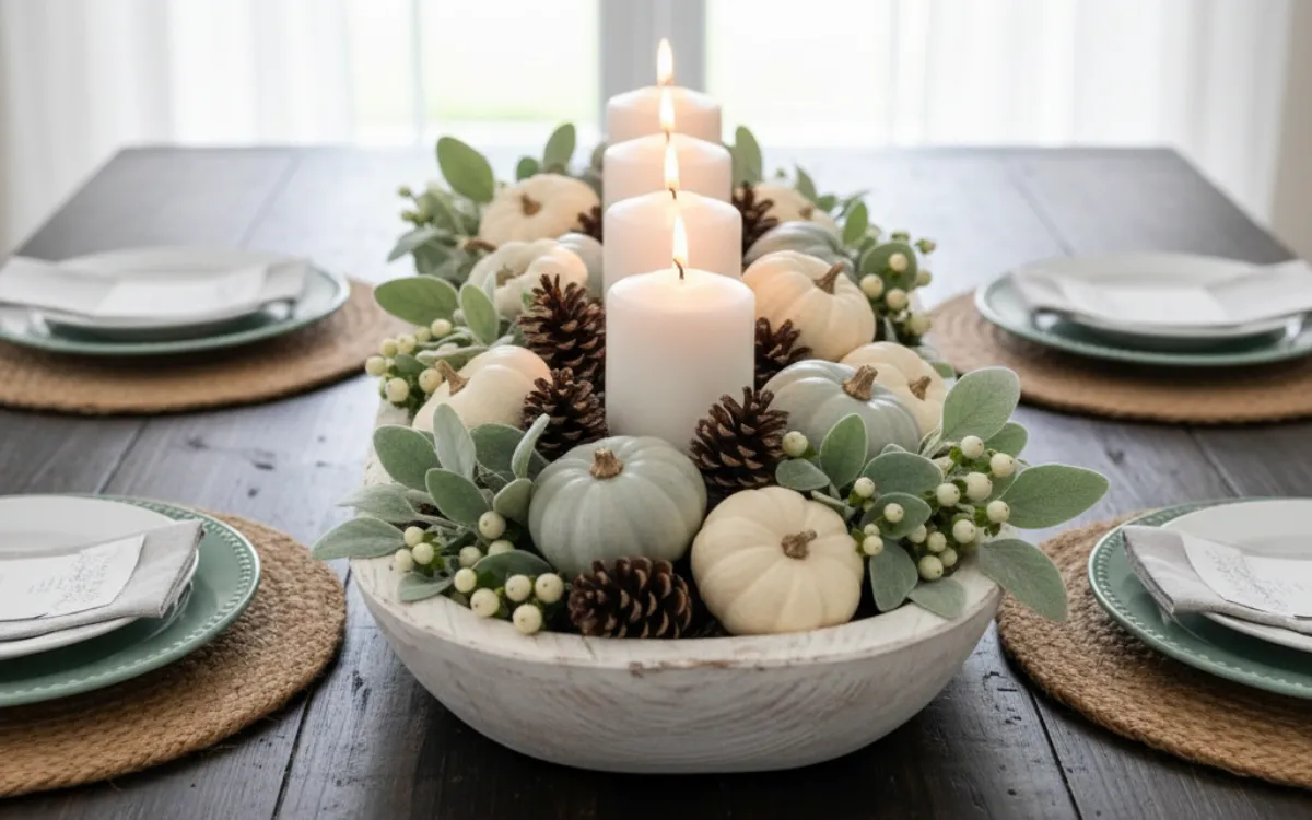 DIY Pine Cone Centerpiece for Rustic Decor Creative Ideas