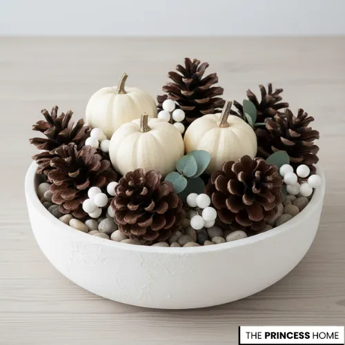 Minimalist Fall Centerpiece