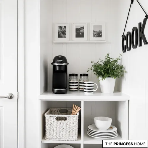 Minimalist Home Brewing Corner