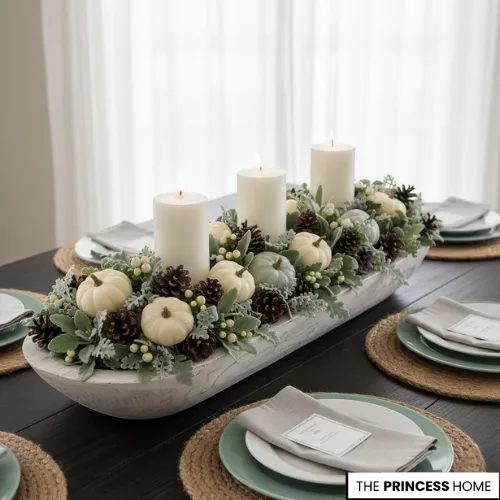 Neutral Farmhouse Centerpiece