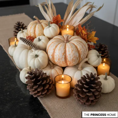 Neutral Rustic Centerpiece