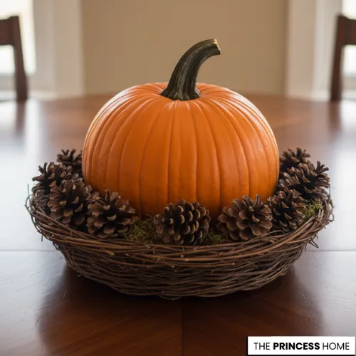 Pinecone Nest Centerpiece