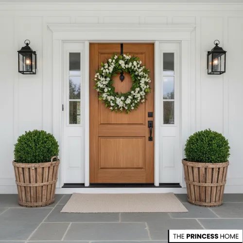Elegant Entryway with Natural